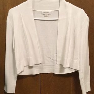 Calvin Klein White Shawl
